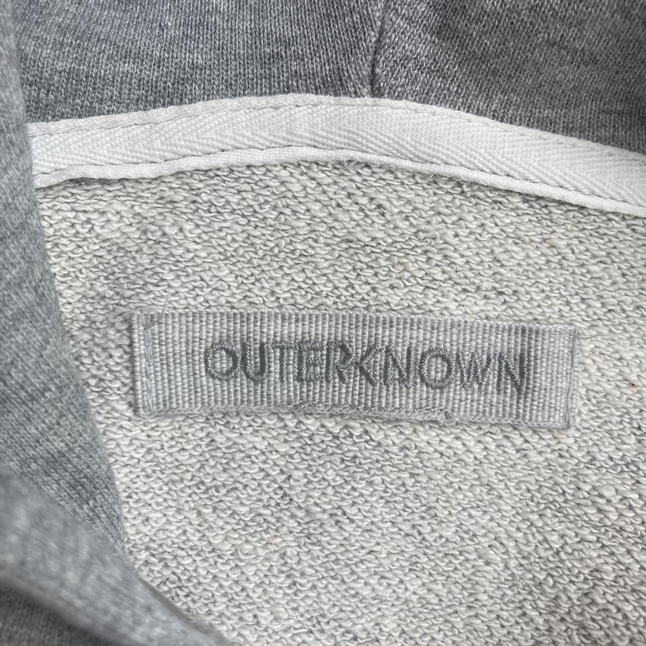 Outerknown Heather Gray Sur Snap Hoodie Sweatshirt |... - Depop