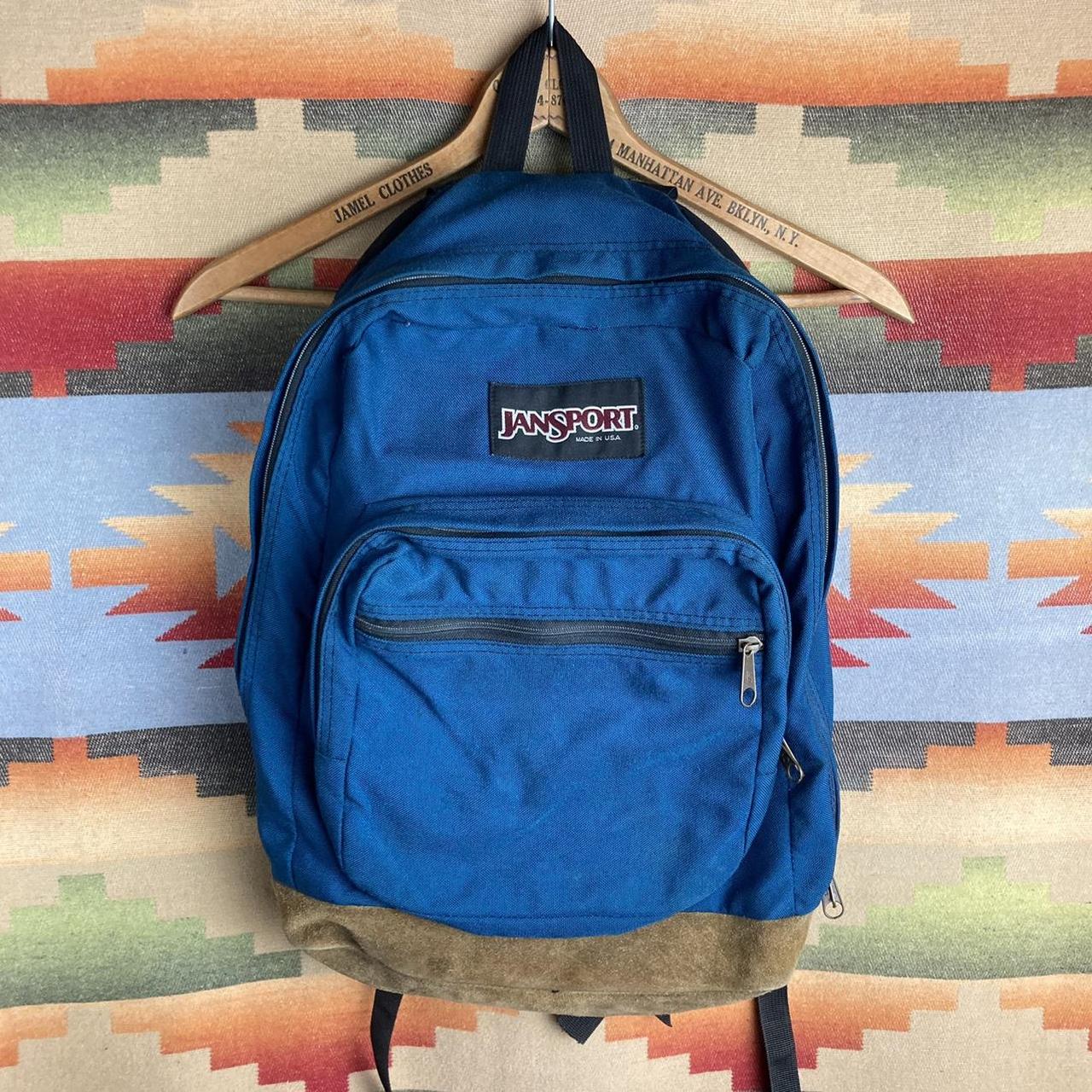 Jansport leather bottom on sale