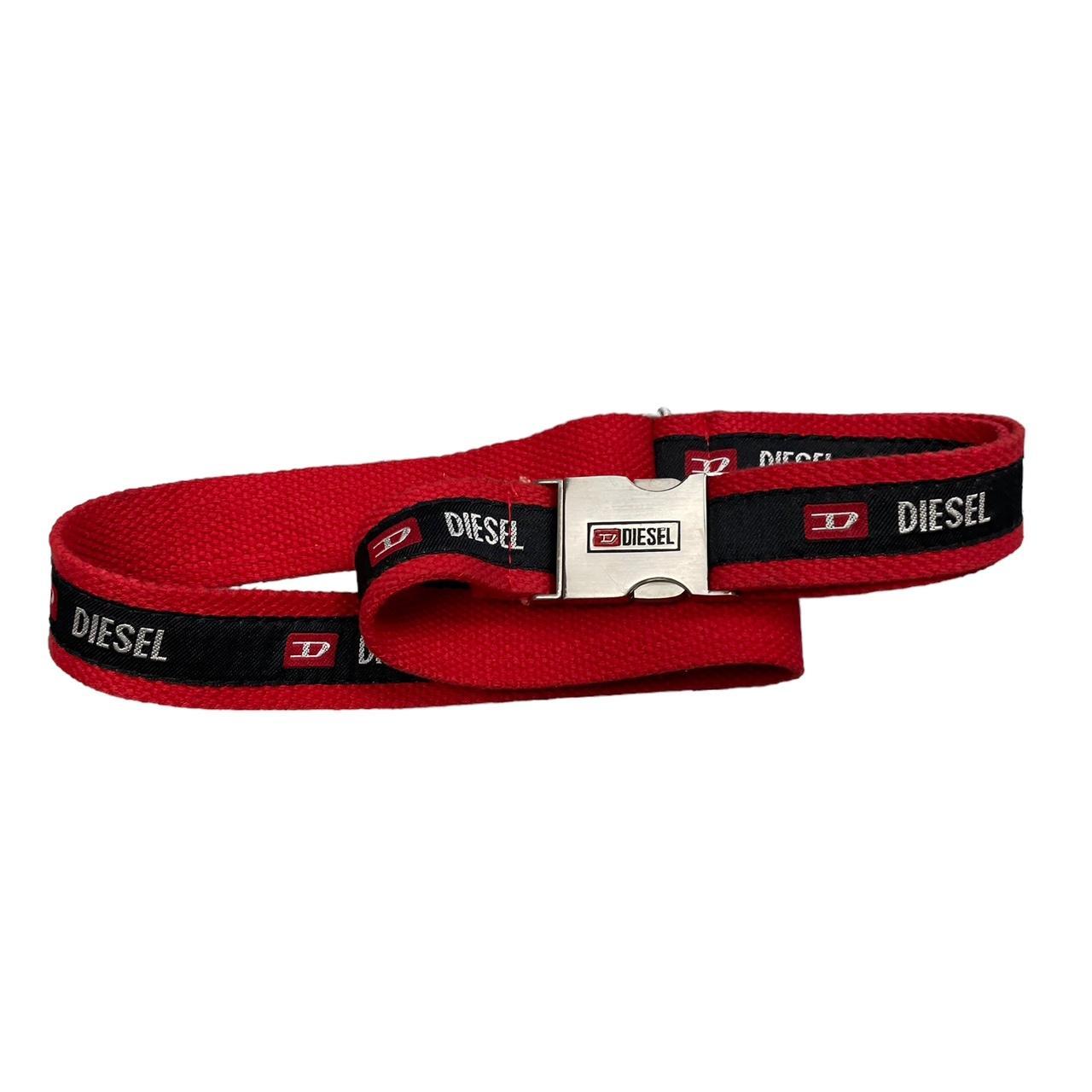 RED INDUSTRIAL BELT in red