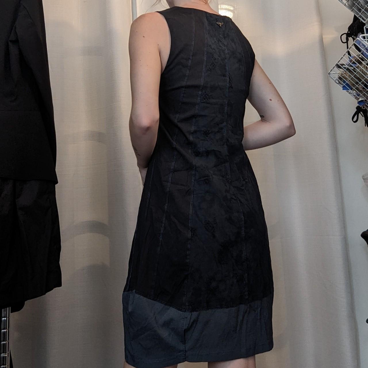 ● MARITHE FRANCOIS GIRBAUD ● W BUBBLE HEM SLEEVELESS DRESS Vintage Marithe Francois Girbaud Tank Dress with Bubble Hem
