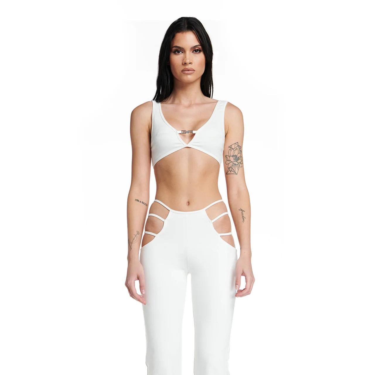 I AM GIA Lucid Set in White (size S) Both top &... Depop