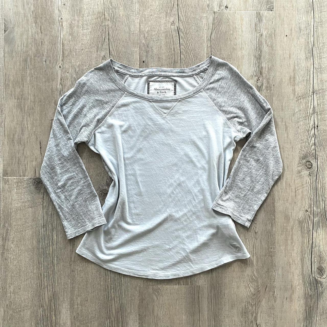 abercrombie baseball tee