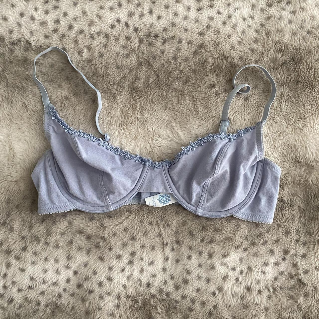 Lily of France Women's Blue Bra | Depop