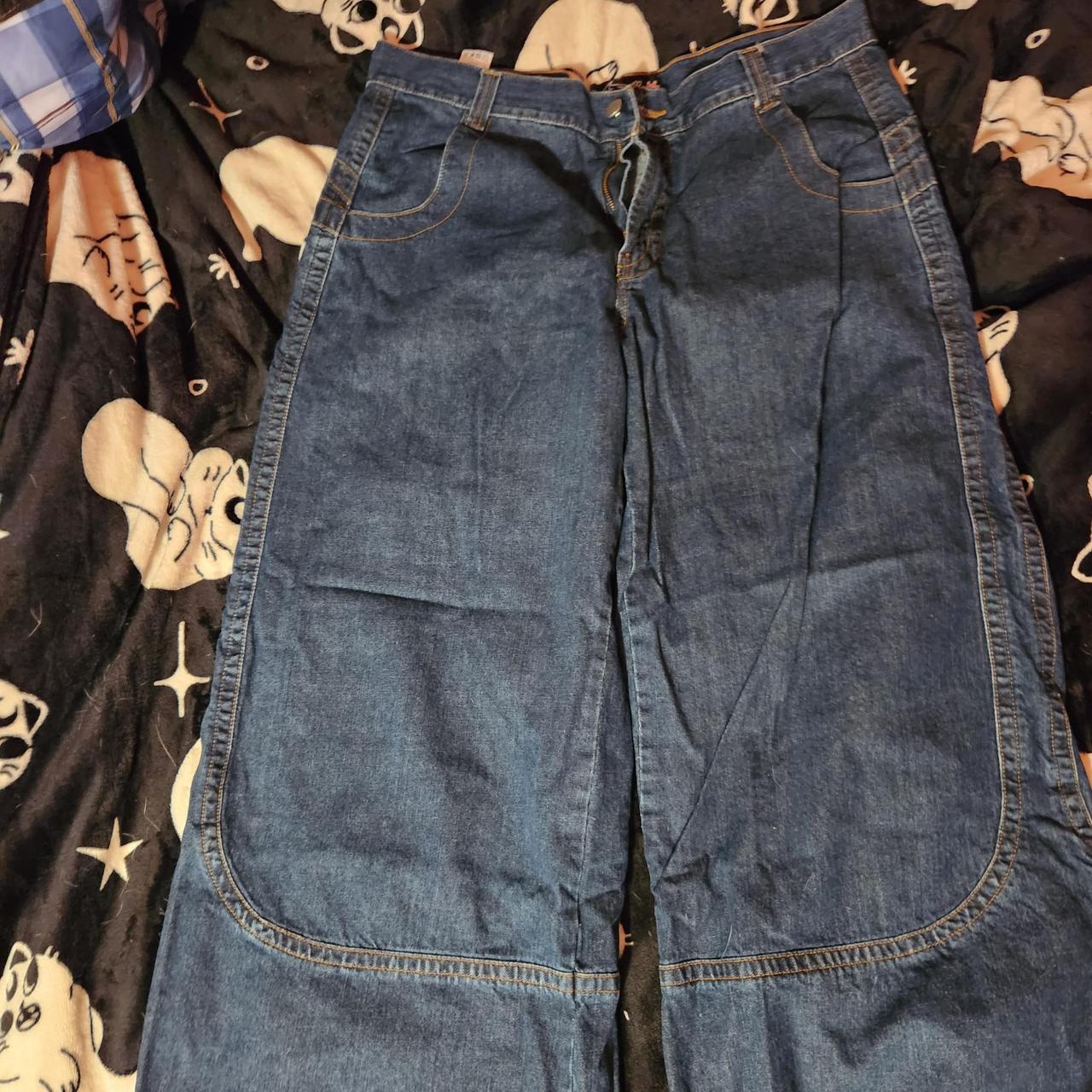 BRAND NEW, size 38, never worn kangaroo JNCO jeans.... - Depop