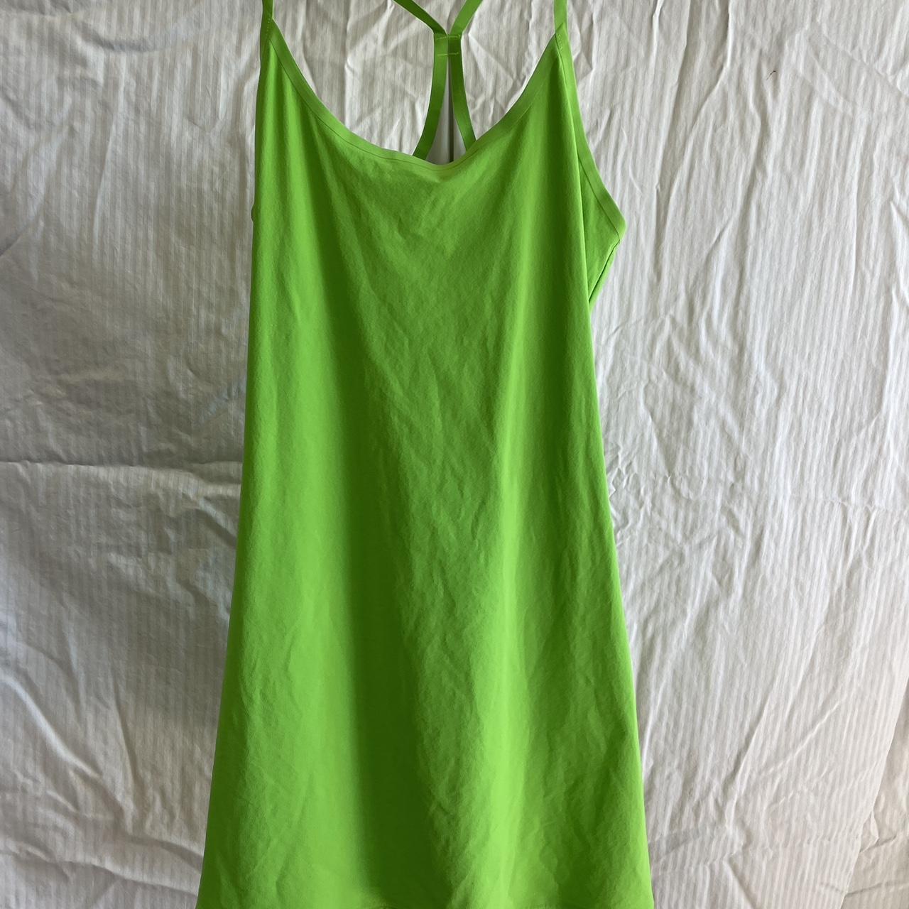 Outdoor Voices Women's Green Dress Depop