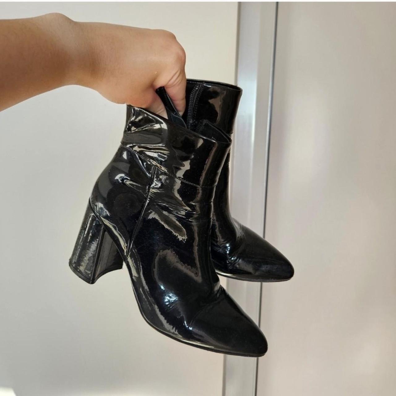 Alias mae patent boots online