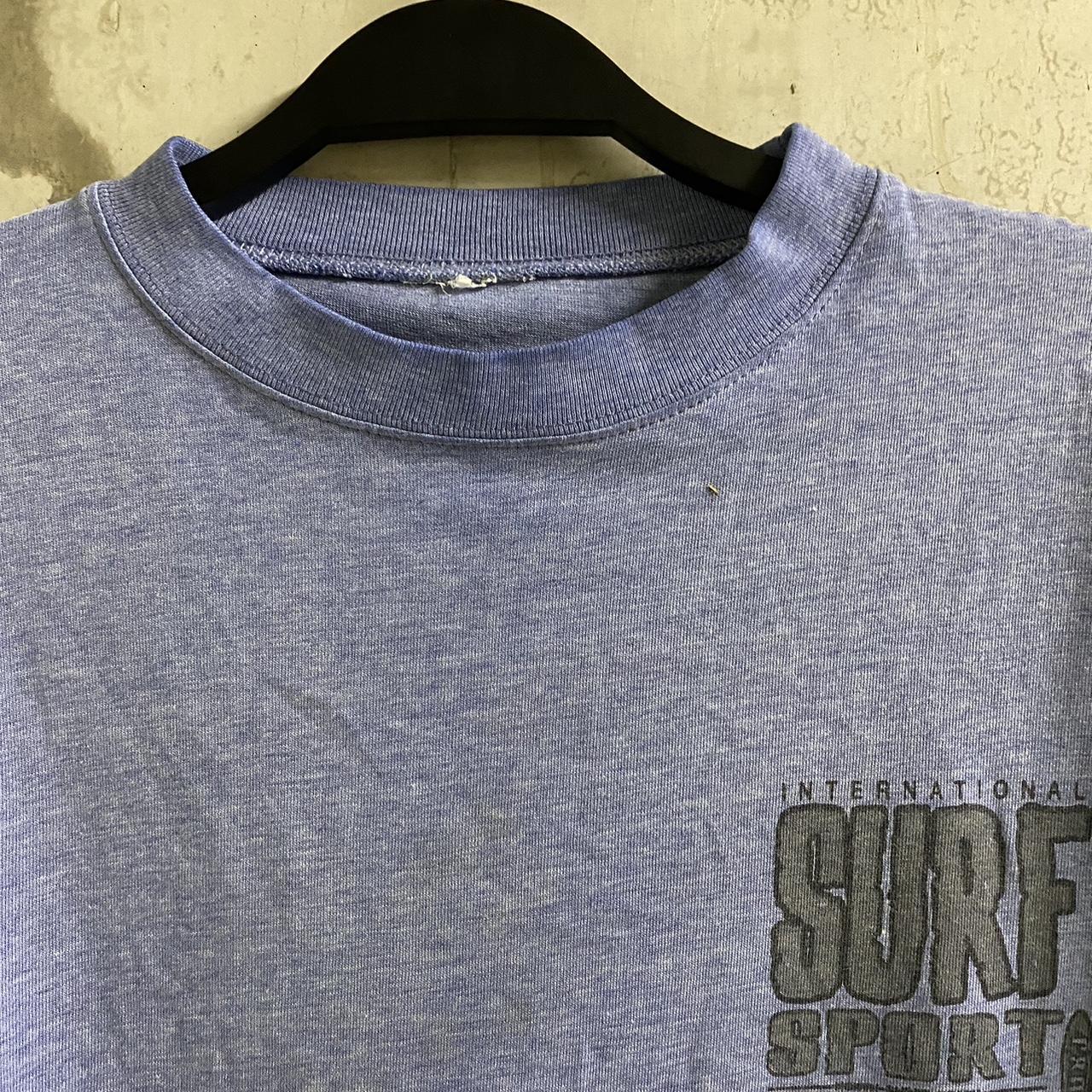 Women's Blue and Black T-shirt | Depop