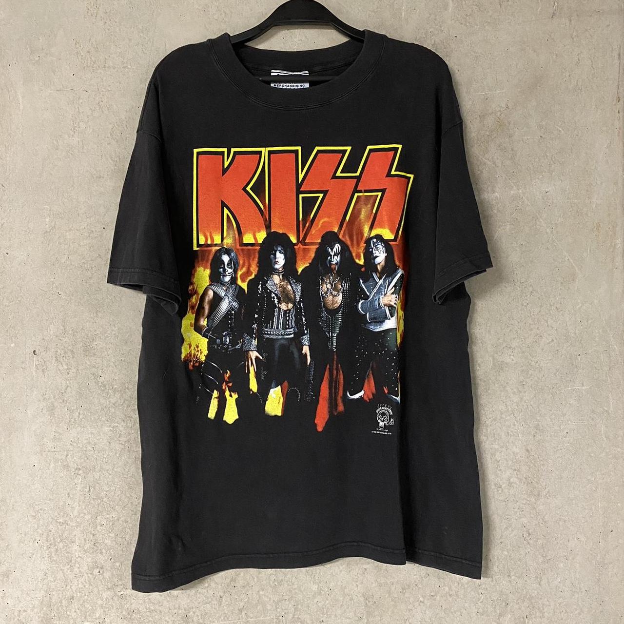 VIII. Vintage 1996 kiss shirt size large / xl rock... - Depop