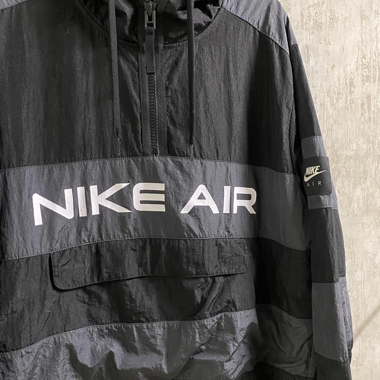 nike anorak black