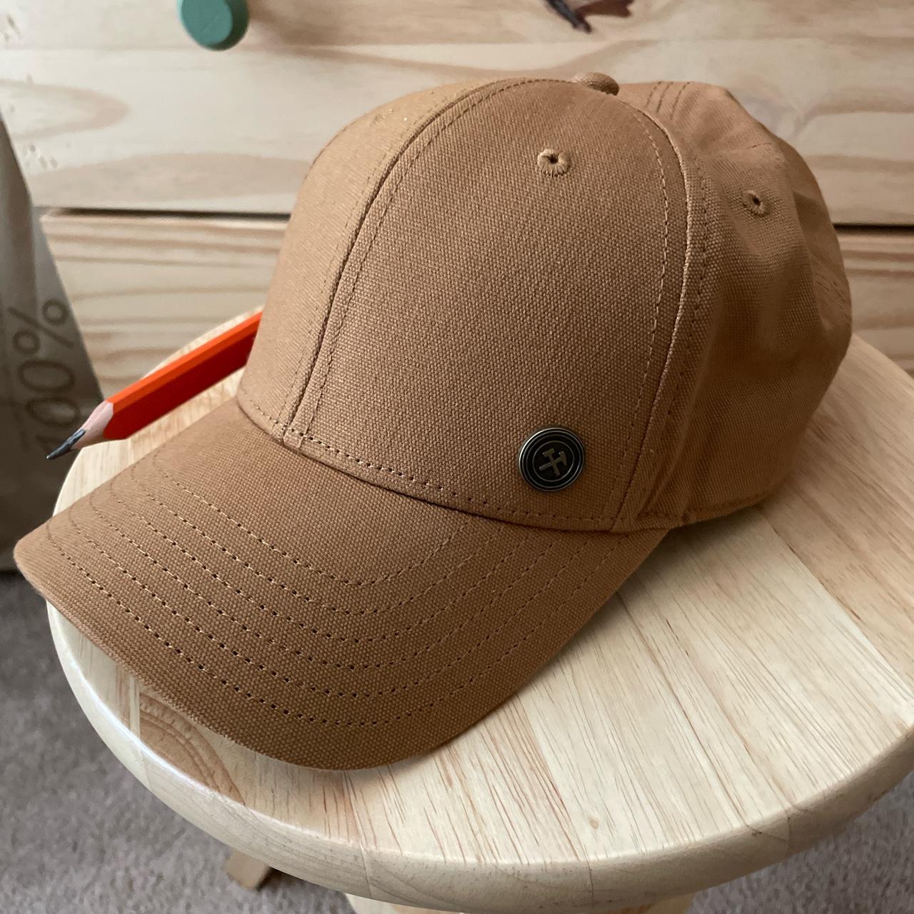 Carpenters tan ball cap 🧢 pencil not included lol... - Depop