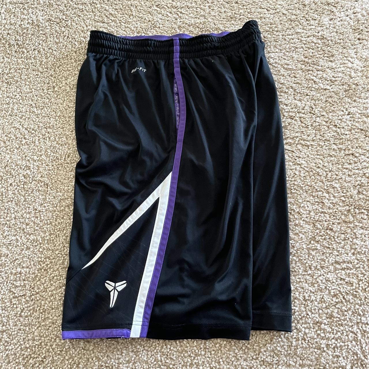 purple kobe shorts