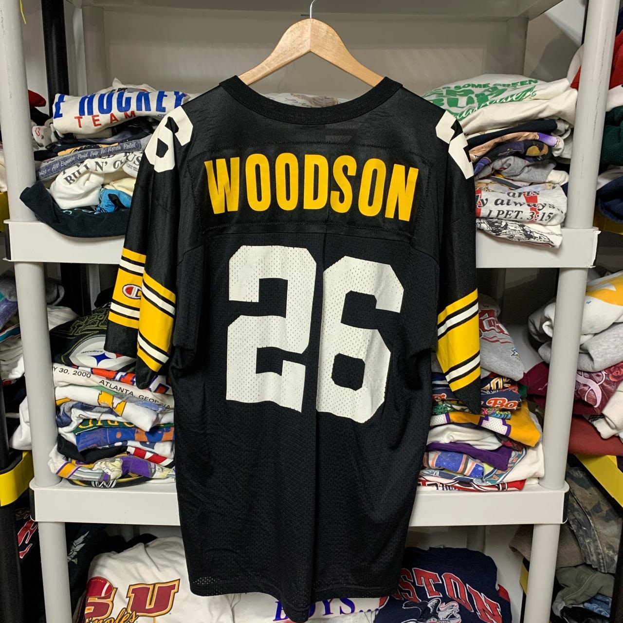 90's Champion Rod Woodson Pittsburgh Steelers - Depop