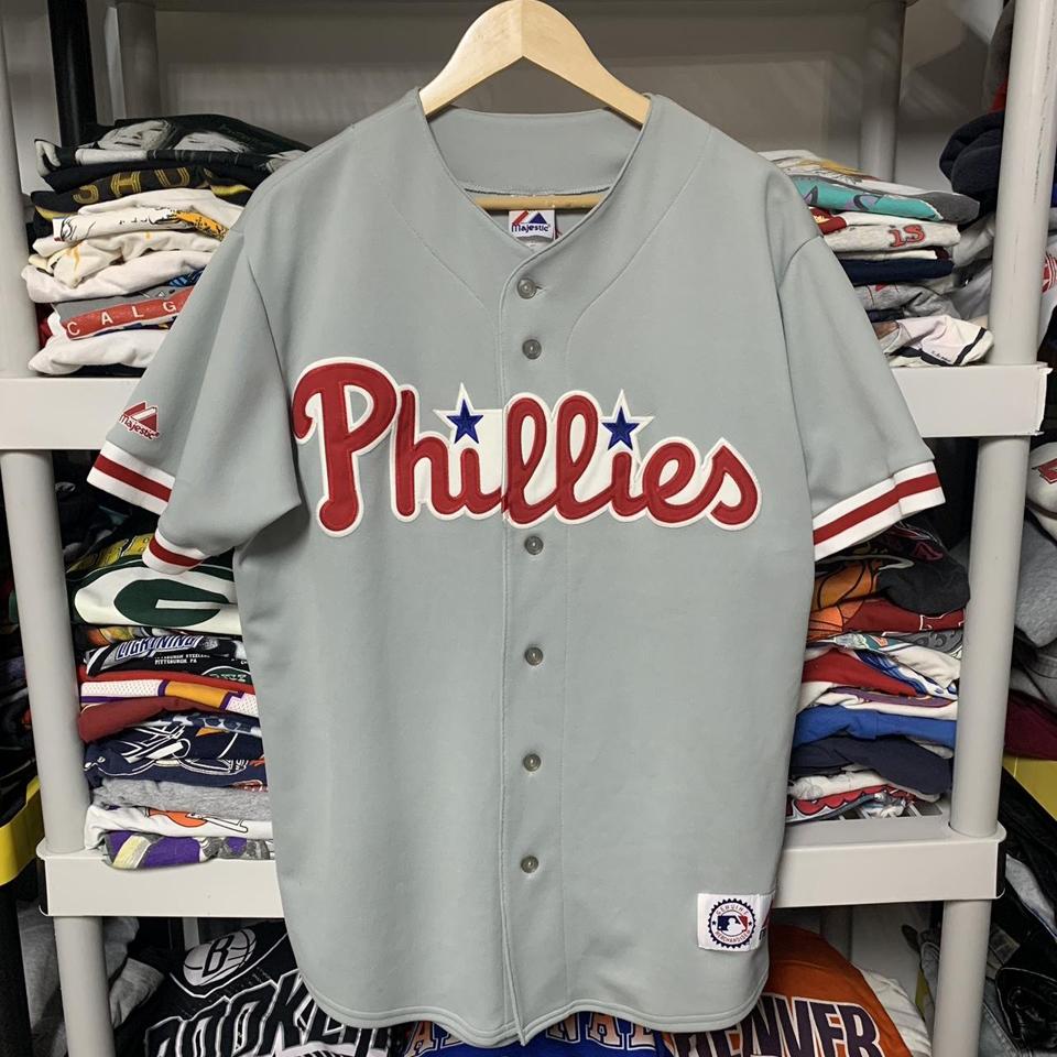 authentic Jim Thome Phillies jersey size is large - Depop