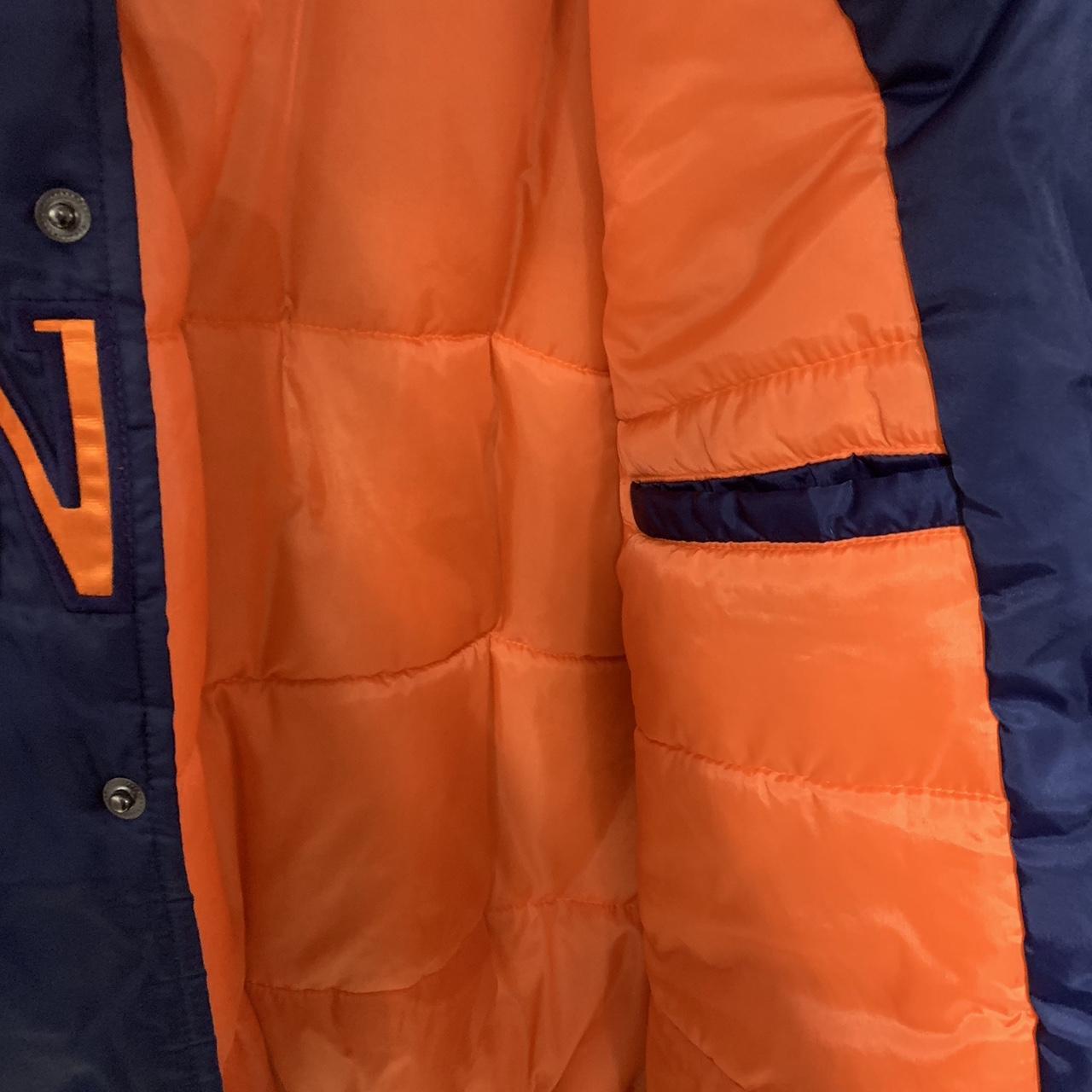 Vintage Denver Broncos Champion brand winter jacket - Depop