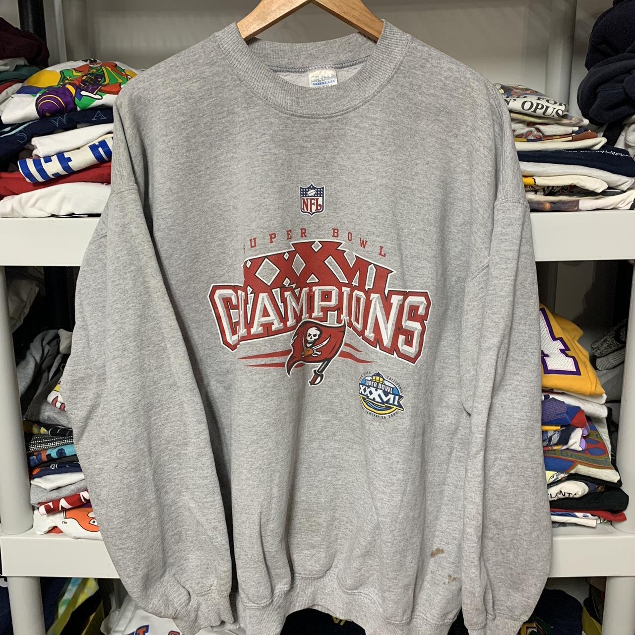 Vintage 2003 Tampa Bay Bucs Super Bowl 37 Champions - Depop