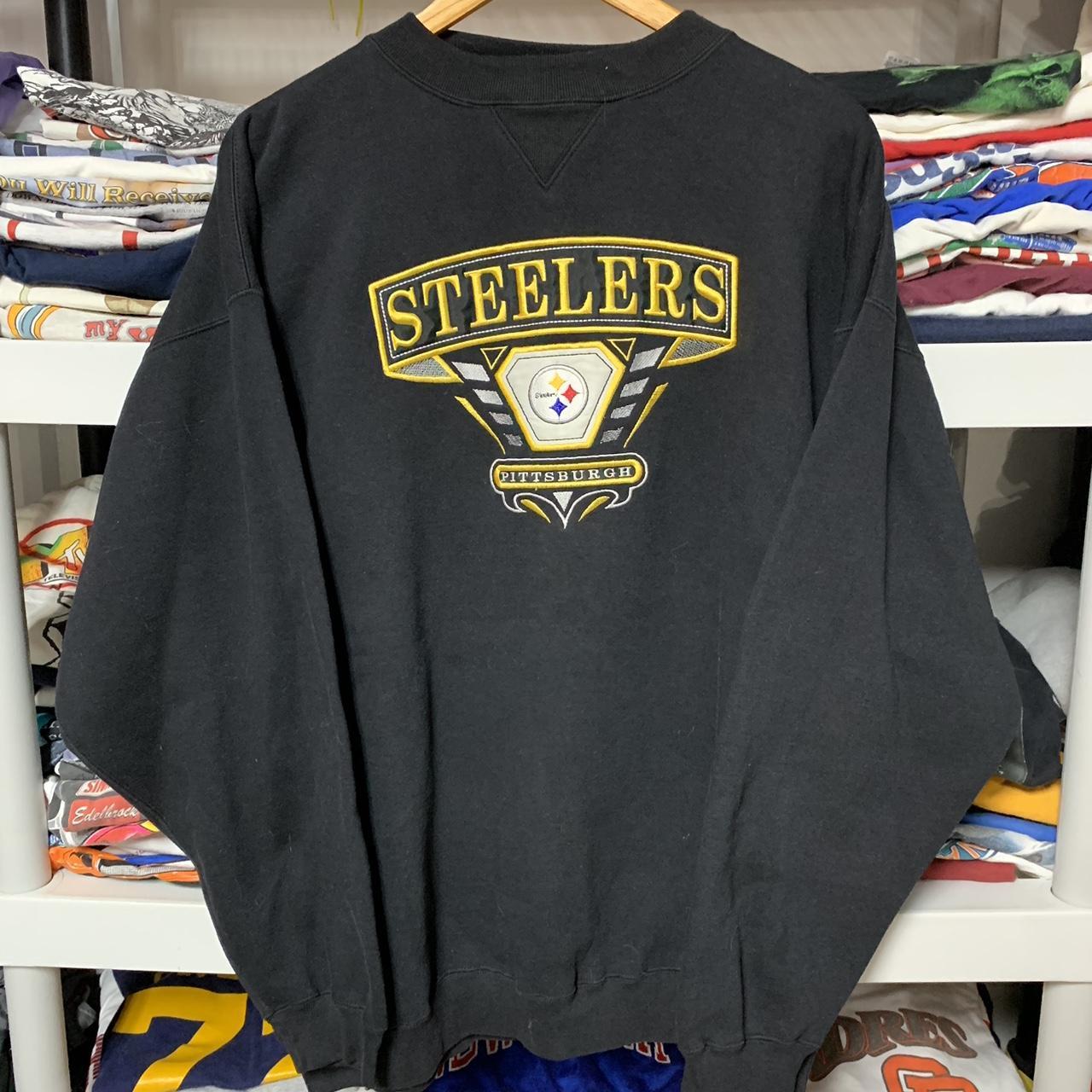 Vintage 90's Embroidered Pittsburgh Steelers - Depop