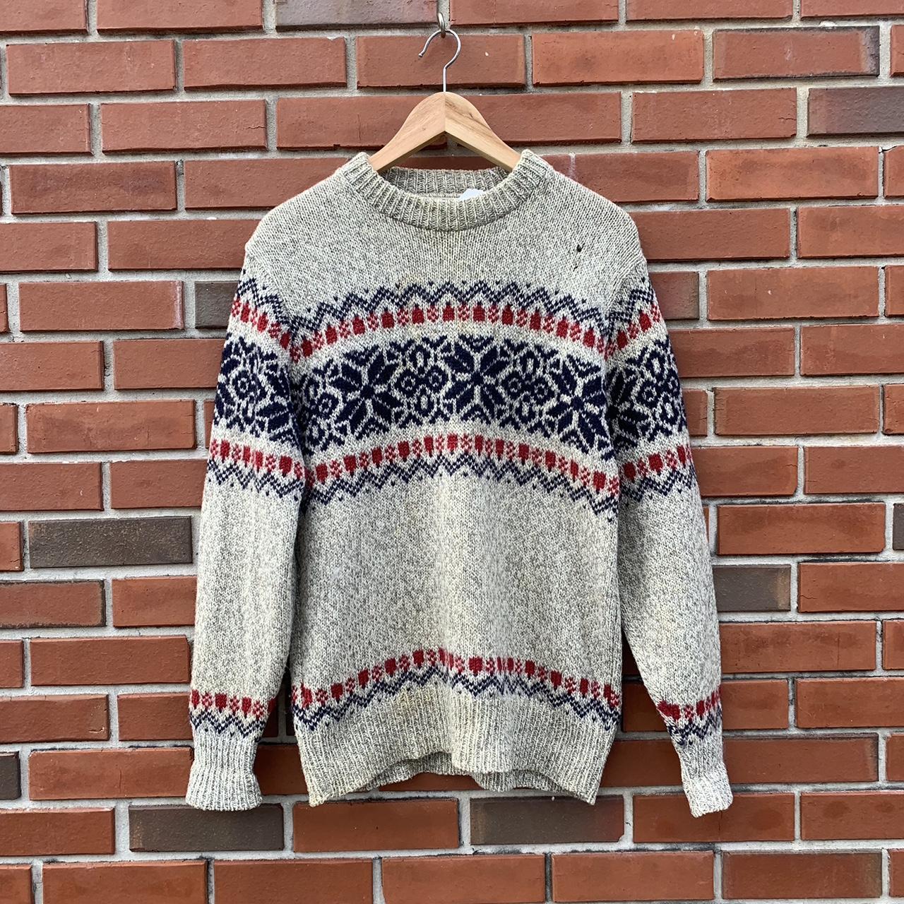 【国産大得価】80’s OLD L.L.Bean Knit Sweater 光石研 トップス
