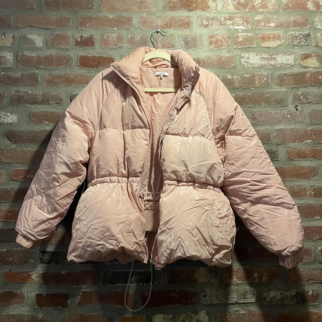 Ganni Whitman Quilted Padded Tech Puffer. Cinches in Depop