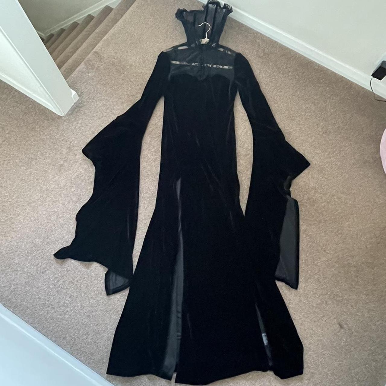 Killstar Women's Black Dress | Depop