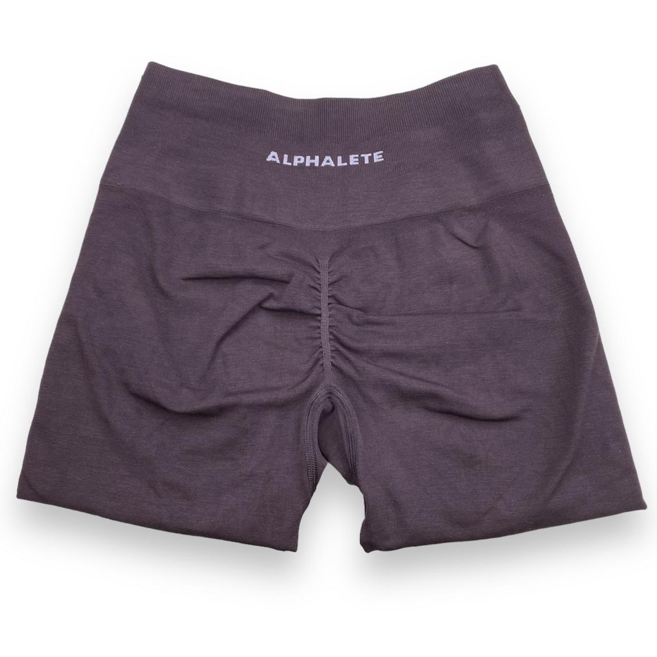 OG alphalete chocolate amplify leggings Size... Depop