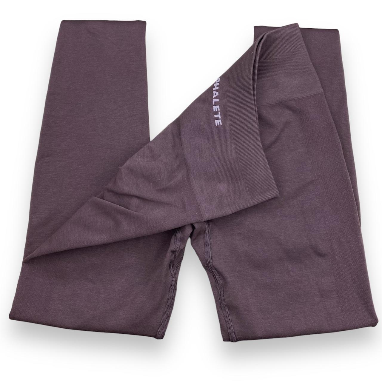 OG alphalete chocolate amplify leggings Size... Depop