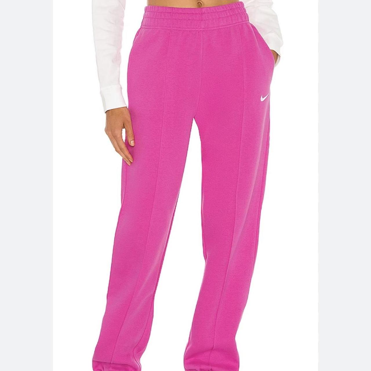 Pink nike sweatpants. These are super cute, I just... Depop