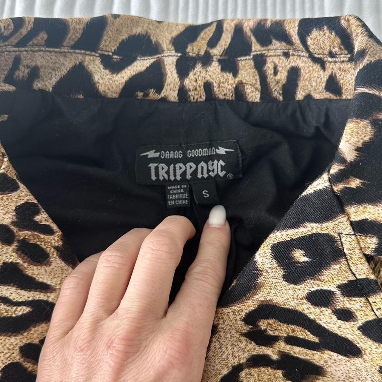 TRIPP NYC レディース　ベロア　ジャケット IO4489_BLKRED_F.jpg?v=1660154796