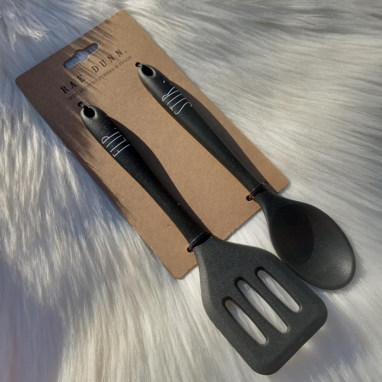 Rae Dunn, Kitchen, Nwt Rae Dunn Cutlery Black Set Silverware