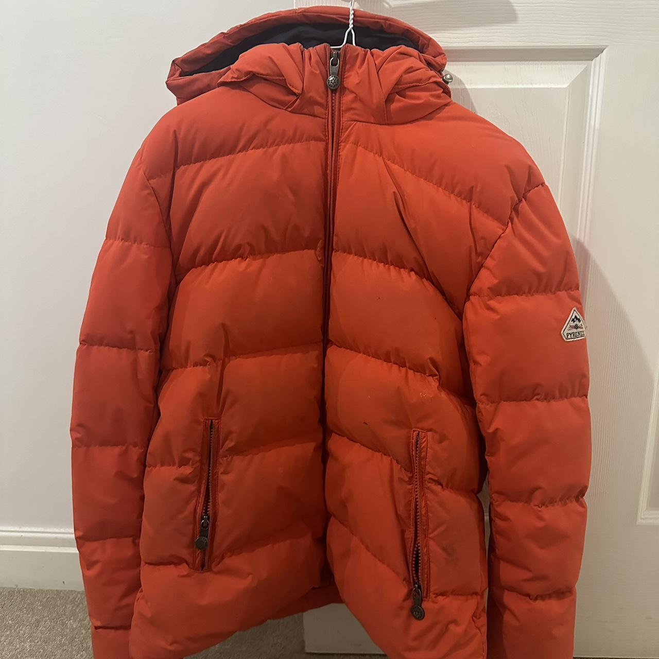 Pyrenex Spoutnic Mat Down coat in tangerine , Size...