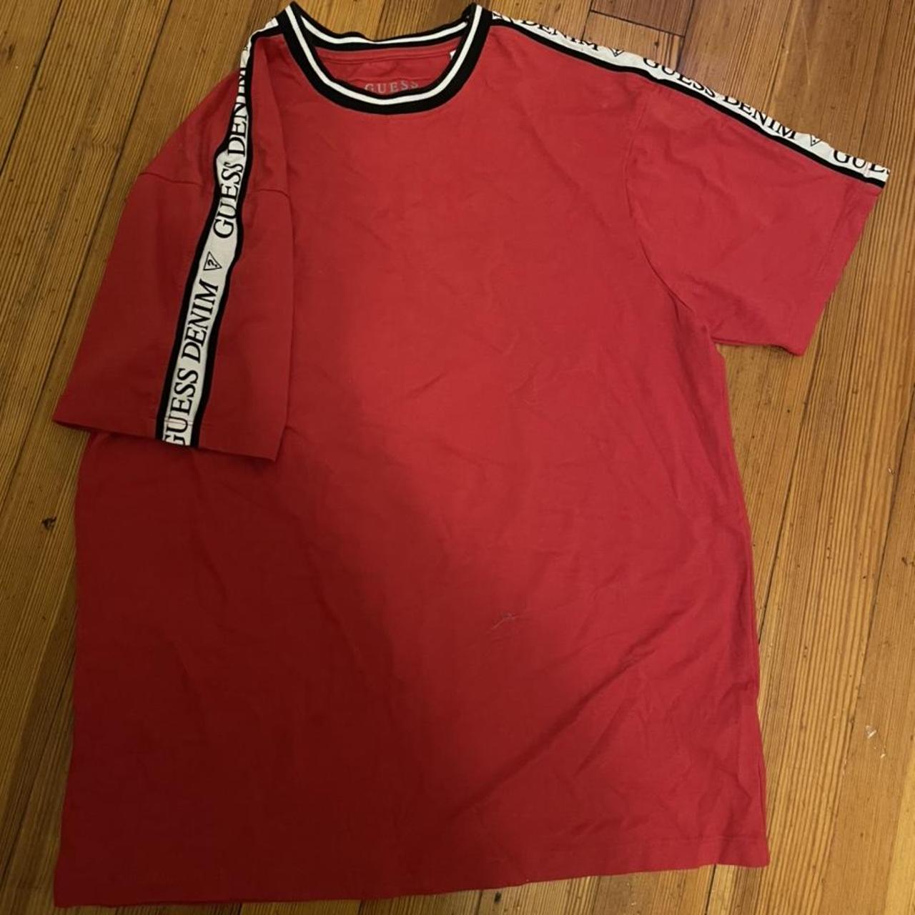 Supreme 2024 guess shirt