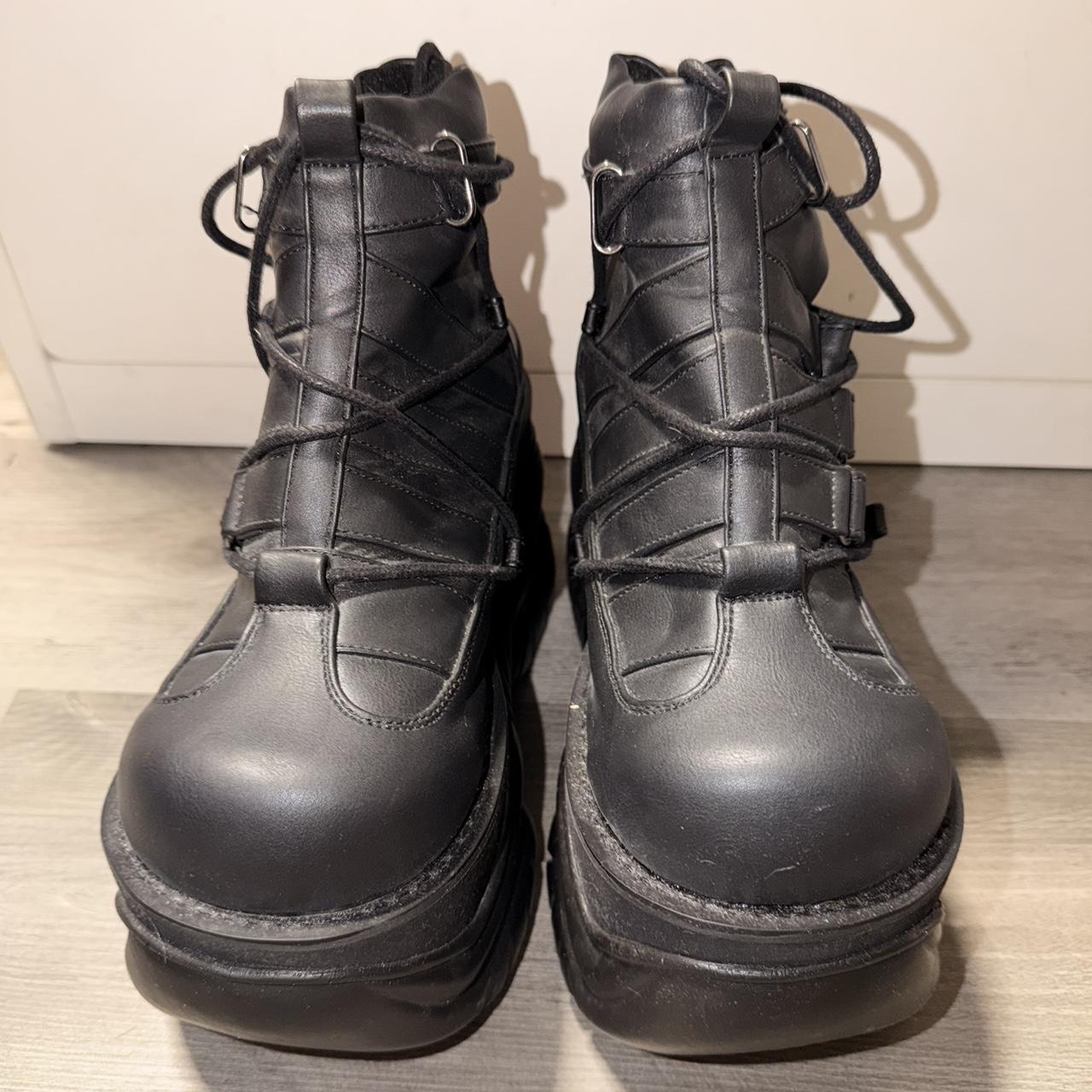 Demonia Women's Platform Boots - Black - US 8 – b… - image 2