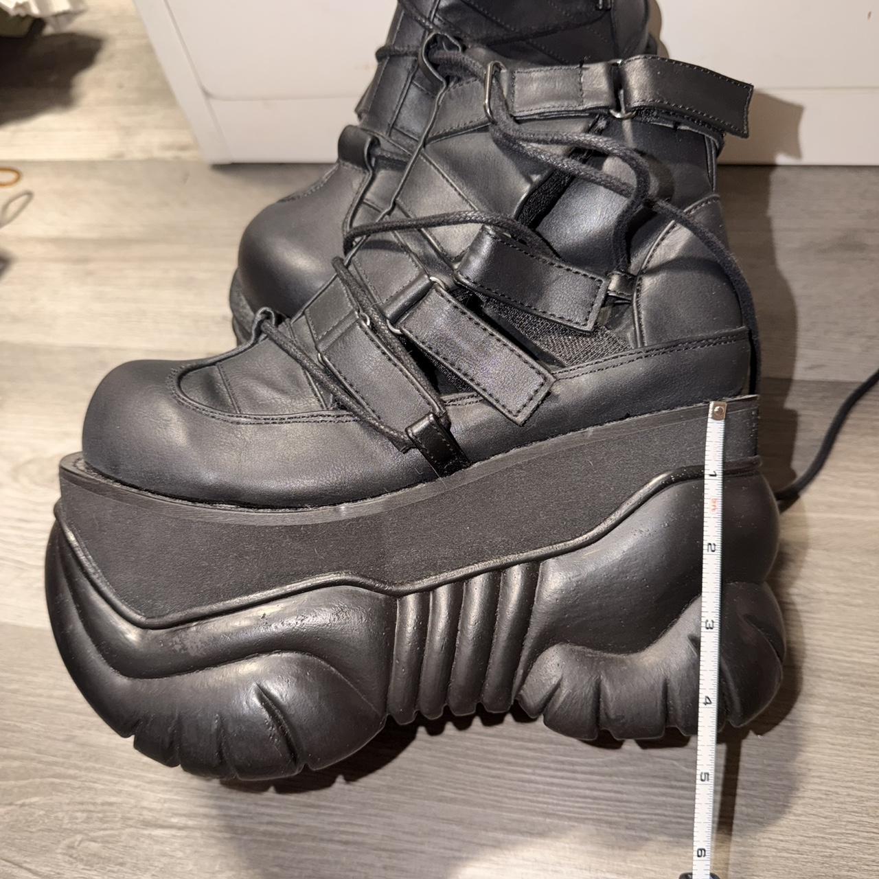 Demonia Women's Platform Boots - Black - US 8 – b… - image 4