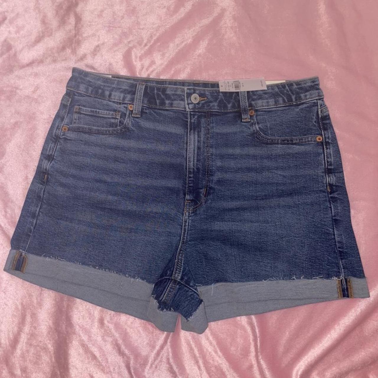 American Eagle Outfitters Womens Blue Shorts Depop