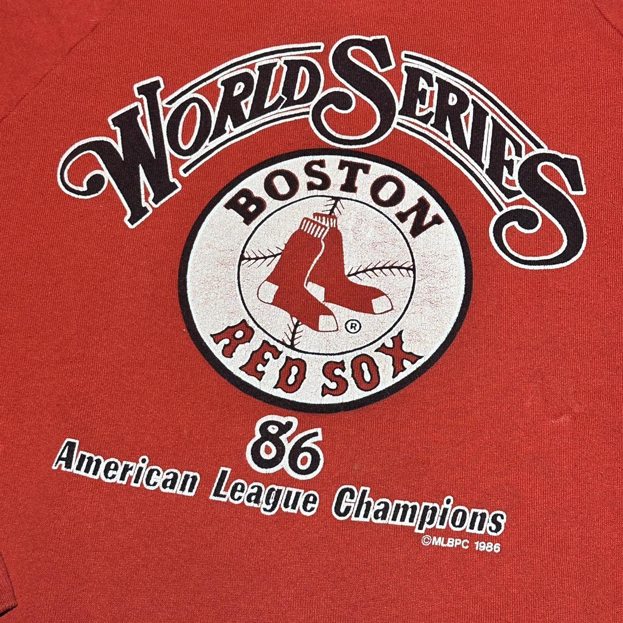 Vintage 80s Boston Red Sox 1986 World Series Crewneck