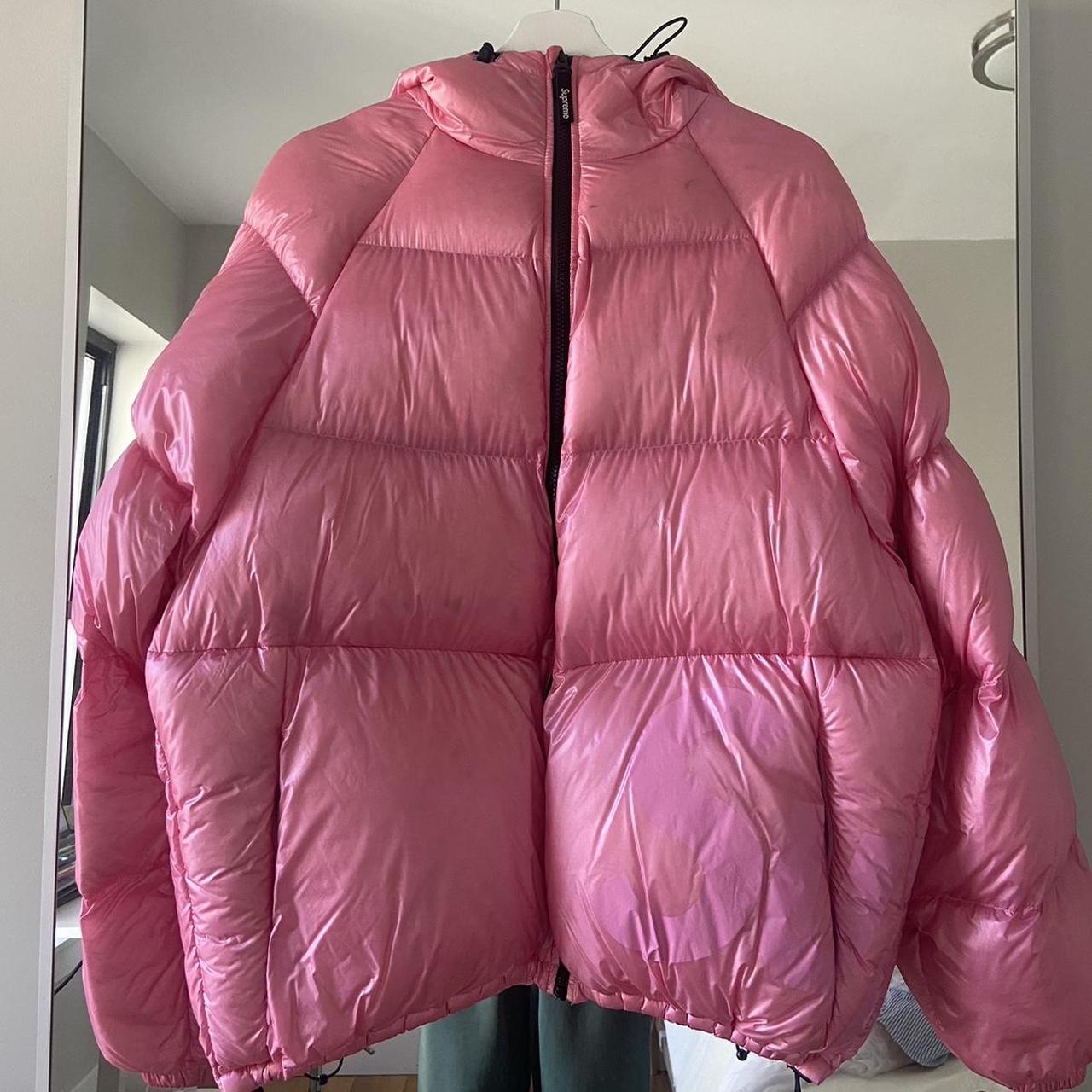 Supreme Puffer Jacket Pink (Pertex) size M. I... - Depop