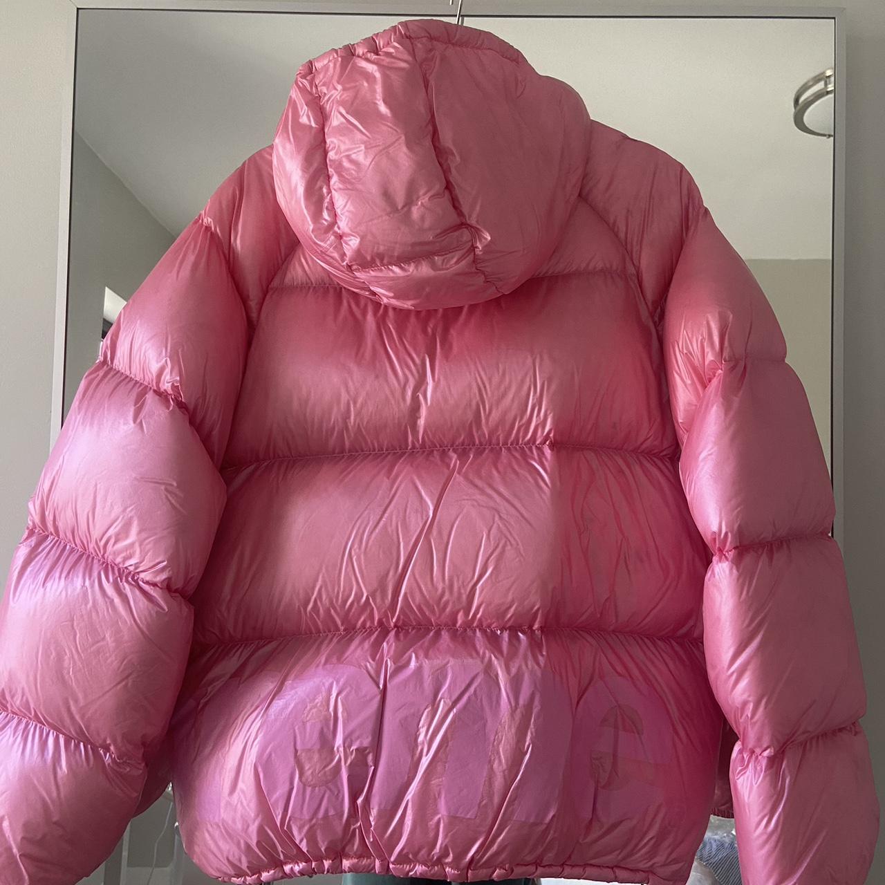 Pink supreme outlet jacket