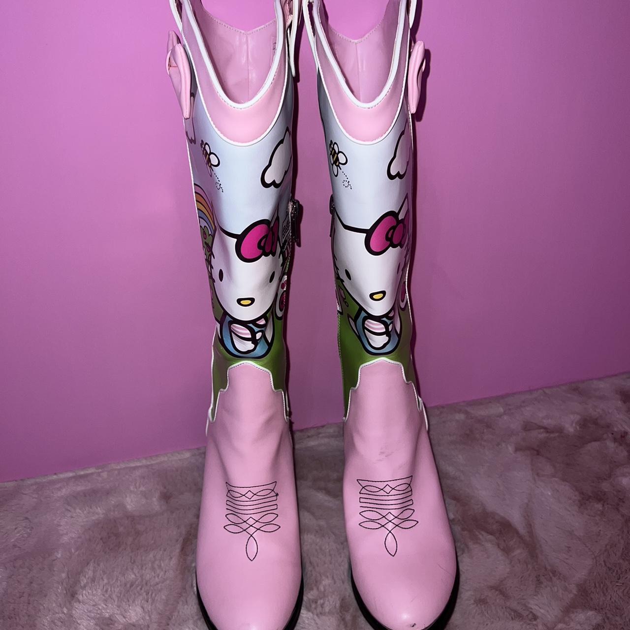 Hello kitty cowgirl boots hotsell