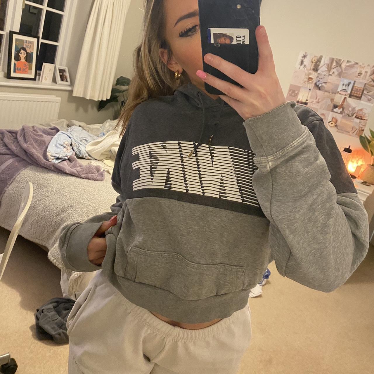 mahogany nike hoodie