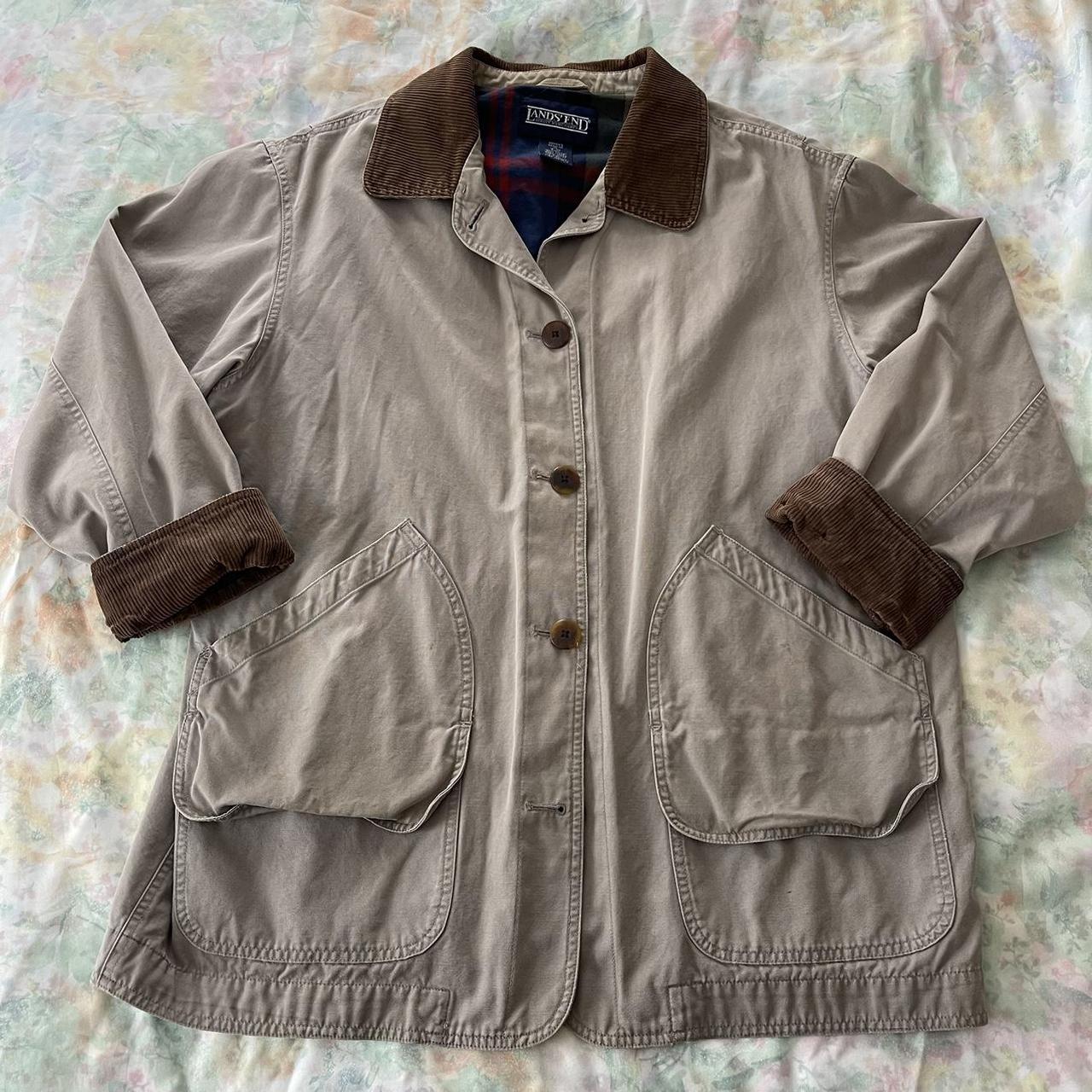 Vintage LL Bean Chore Coat, XL (18-20) A few small... - Depop