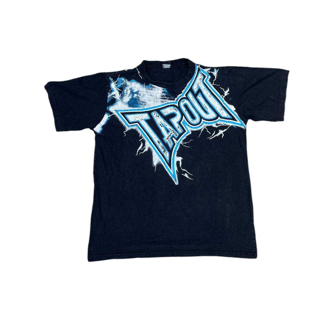 Y2K Tapout Lightning T-shirt Insane rare graphic on | Depop