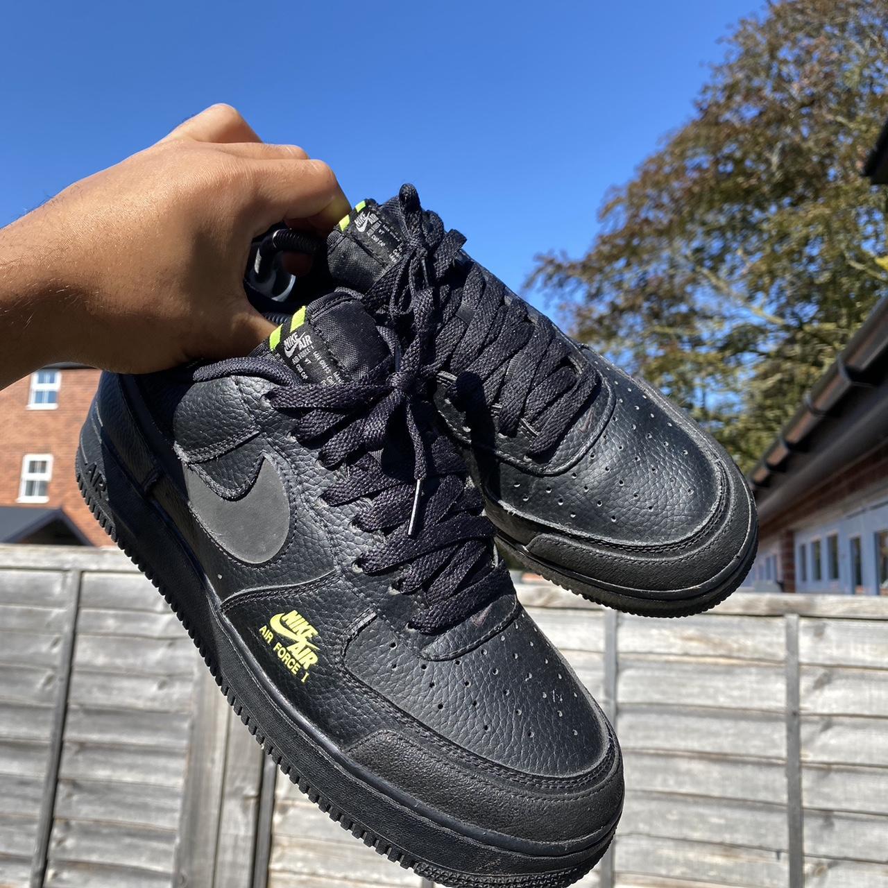 Air Force 1 LV8 Low Utility Black Volt Worm