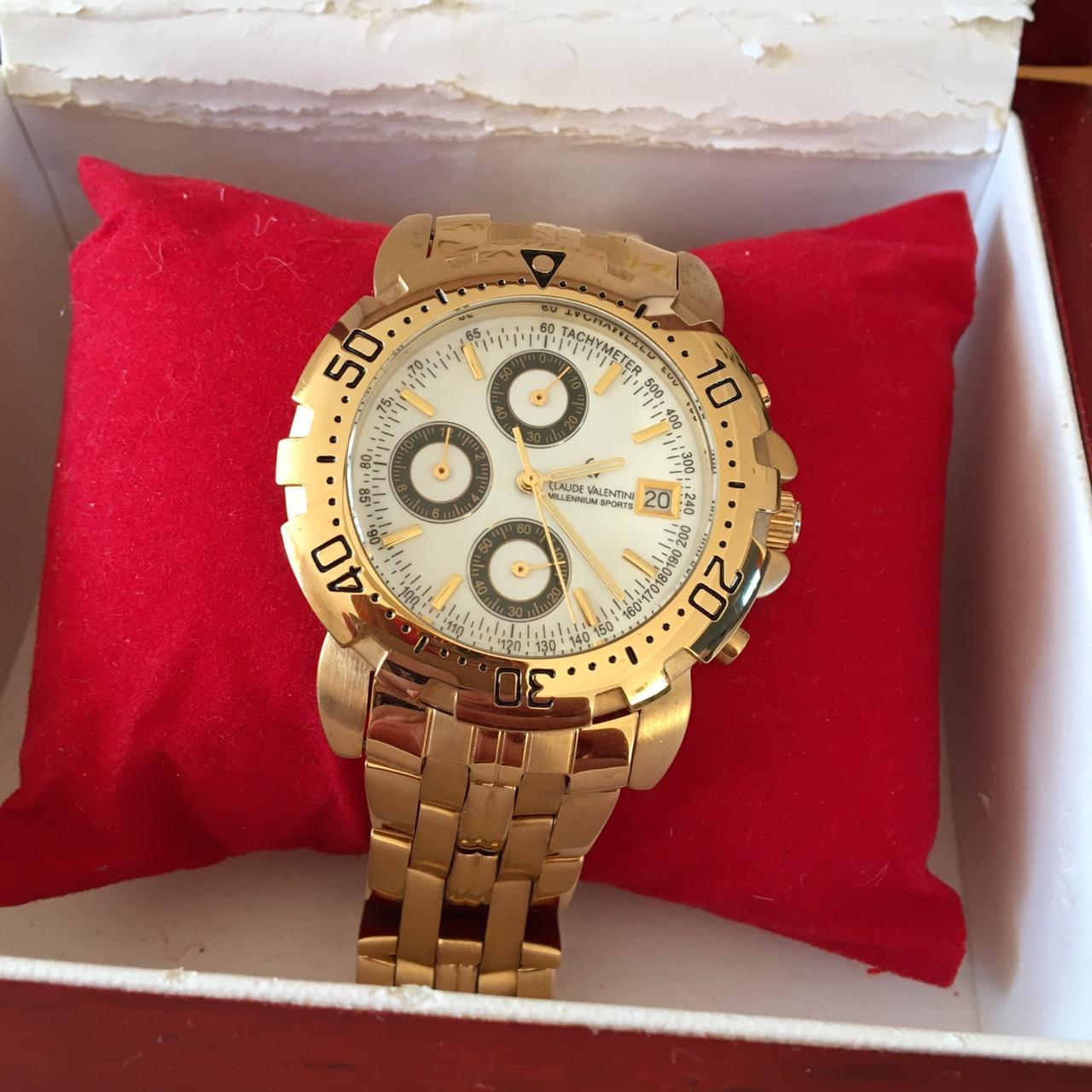 Claude Valentini Gold Watch Claude Valentini Debonair Classic