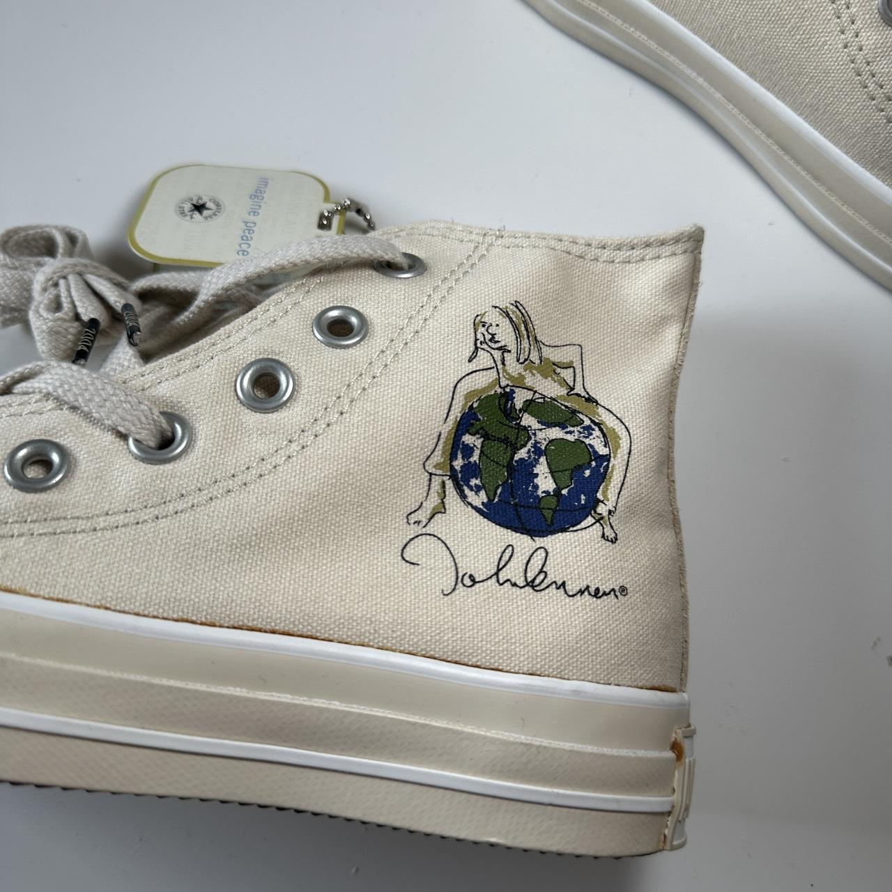 John Lennon Converse Imagine size 5.5 women . Depop