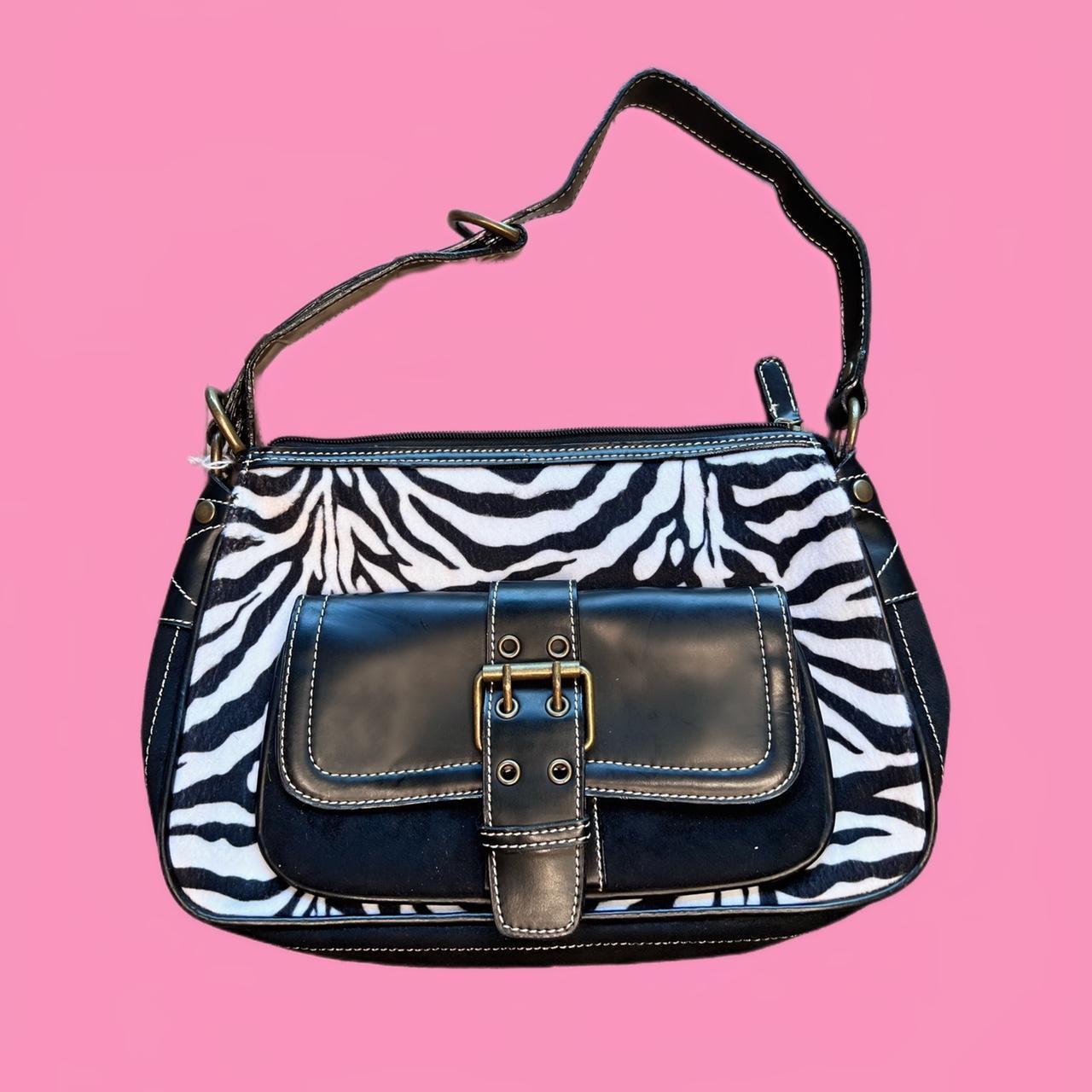 Y2K Zebra Mini Bag