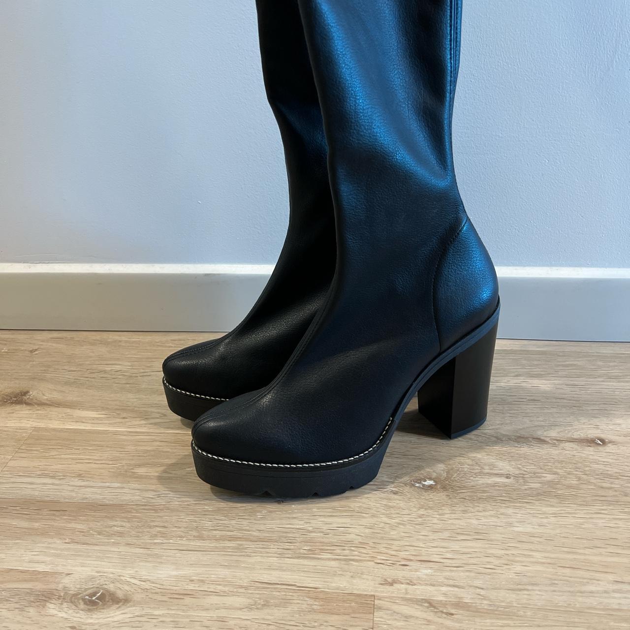 Free People Women's Black Boots | Depop