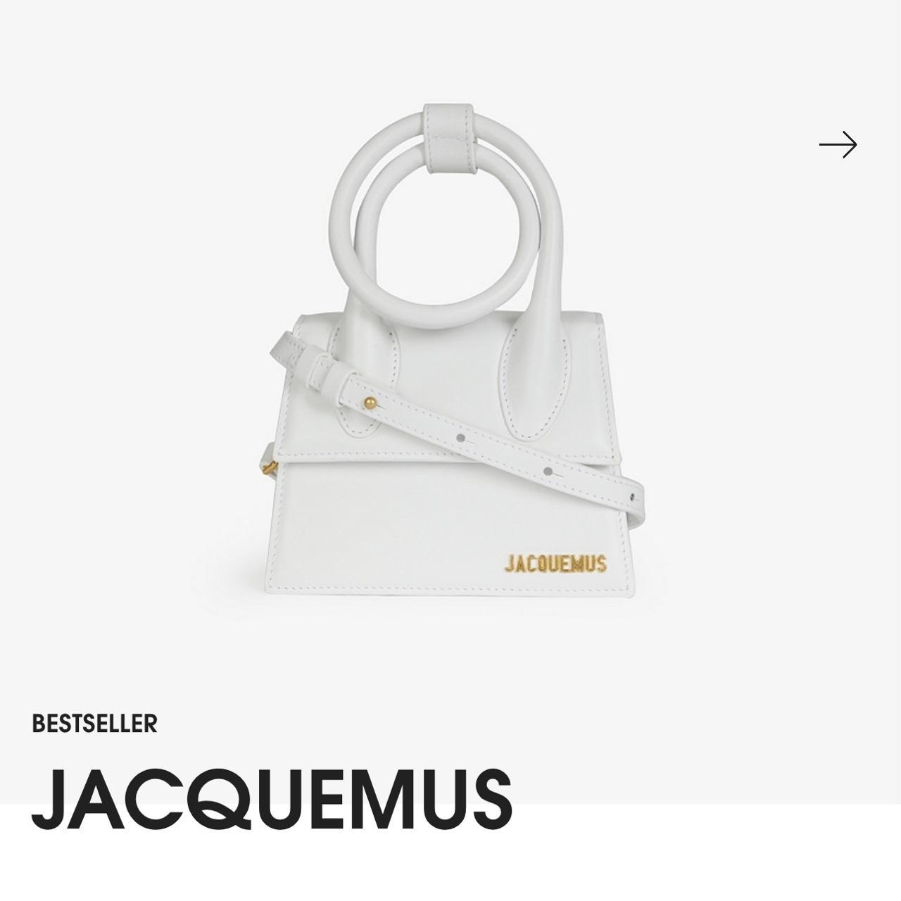Jacquemus white leather bag Selling as I’ve worn a... - Depop