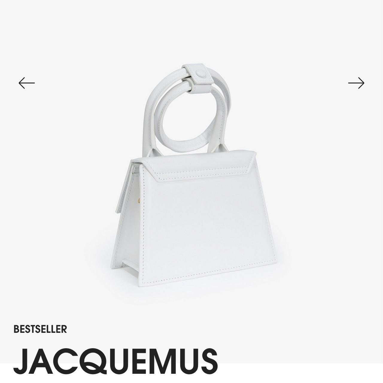 Jacquemus white leather bag Selling as I’ve worn a... Depop