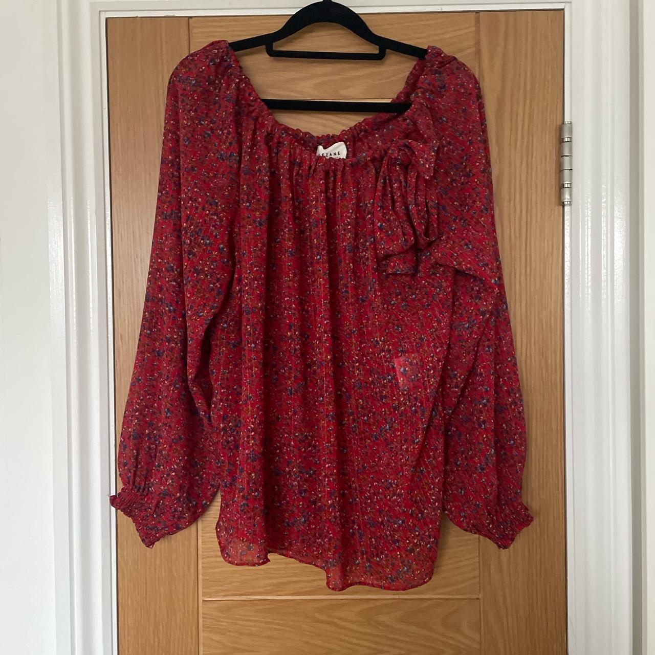 Sézane Women's multi Blouse | Depop