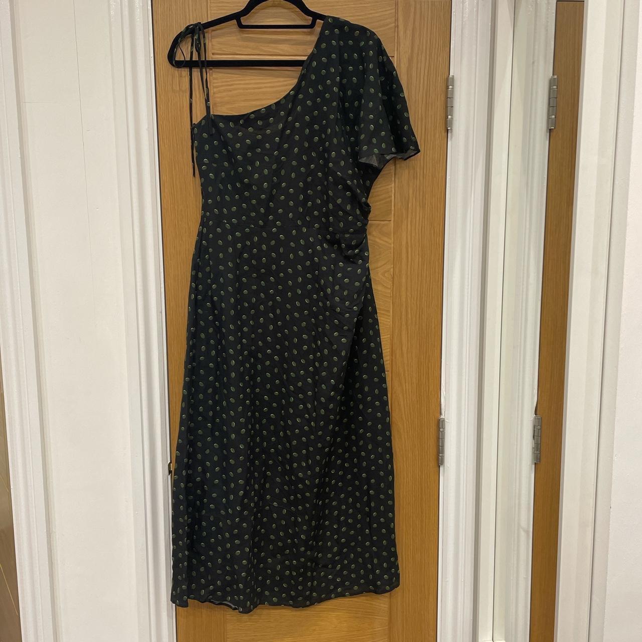 Mirae Paris dress. One shouldered style in black... - Depop