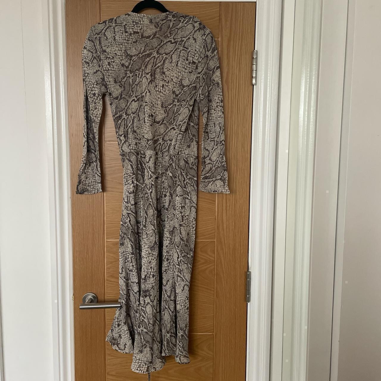 Reformation snakeskin print dress, 'Jaz' Depop